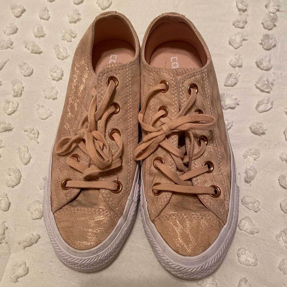 Rose Gold Converse